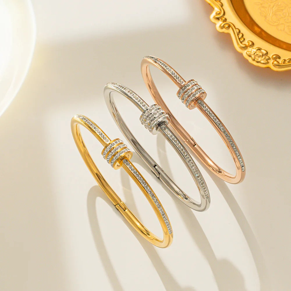 NINA BANGLE ROSEGOLD PRE-ORDER 8-12