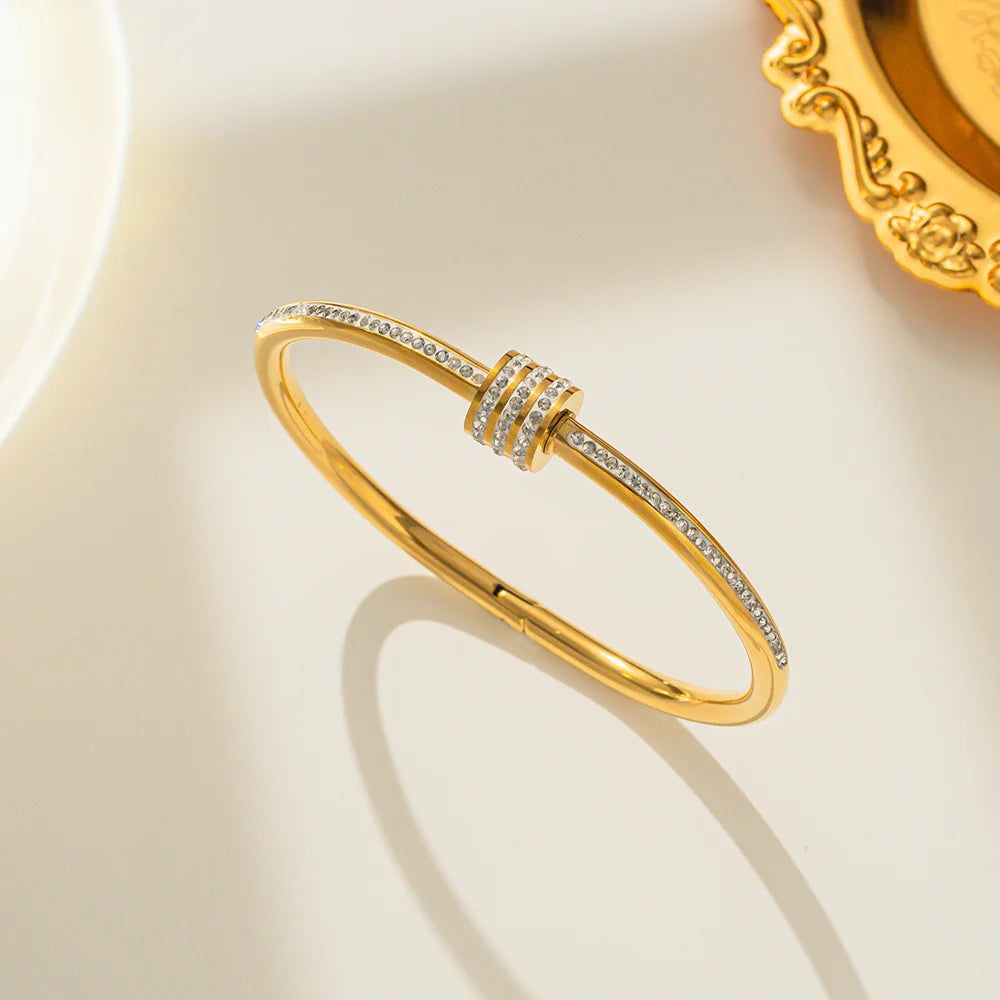NINA BANGLE GOLD PRE-ORDER 8-12
