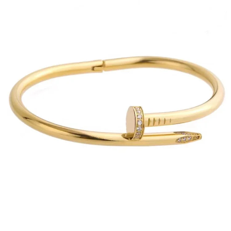 SPIKE BANGLE GOLD